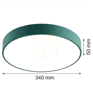 Plafond ARGON Tiamo grön LED 340 mm 4000K 8335 small 8