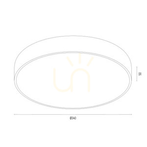Plafond ARGON Tiamo grön LED 340 mm 4000K 8335 small 9