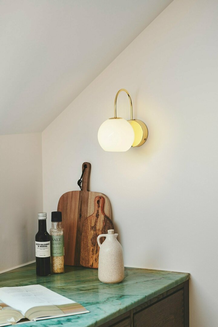 Utsikt Vägglampa Franca Mässing Nordlux Vägglampa Franca Mässing Nordlux