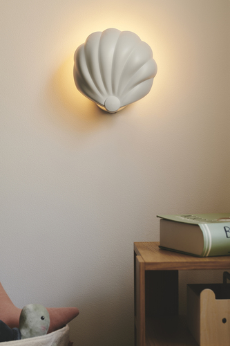 Kontrollera Konchi vägglampa vit Nordlux