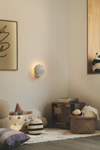 Kontrollera Konchi vägglampa vit Nordlux