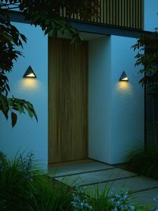 Konit utomhus vägglampa IP44 svart Nordlux 1 Konit utomhus vägglampa IP44 svart Nordlux small 1