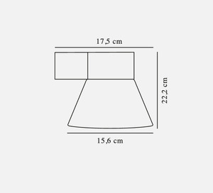 Kyklop Cone utomhus vägglampa IP54 Rost Nordlux 4 Kyklop Cone utomhus vägglampa IP54 Rost Nordlux small 4