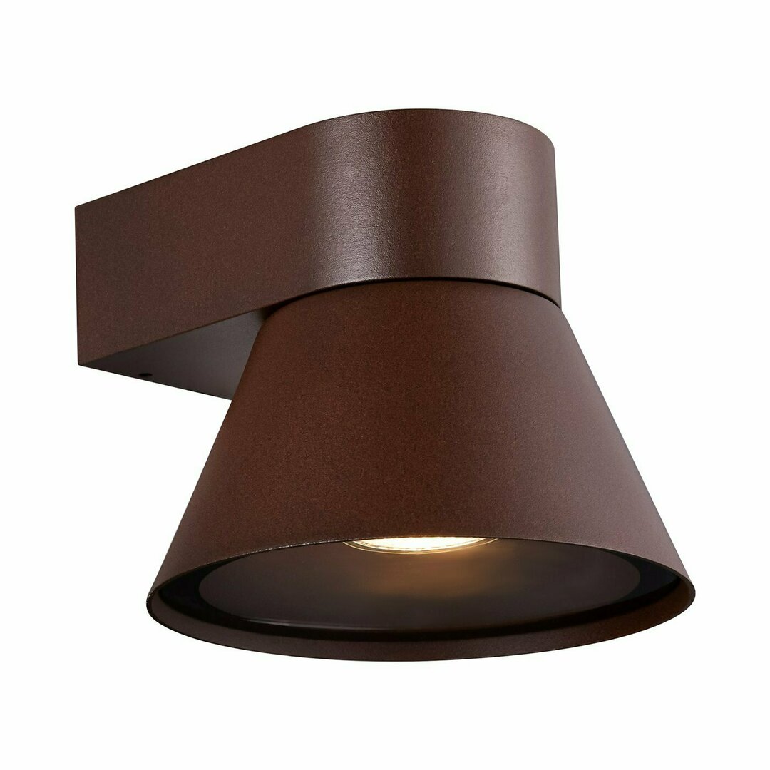 Kontrollera Kyklop Cone utomhus vägglampa IP54 Rost Nordlux Kyklop Cone utomhus vägglampa IP54 Rost Nordlux