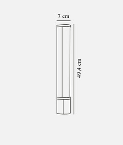 Malaika 49 vägglampa för badrum IP44 svart Nordlux small 4