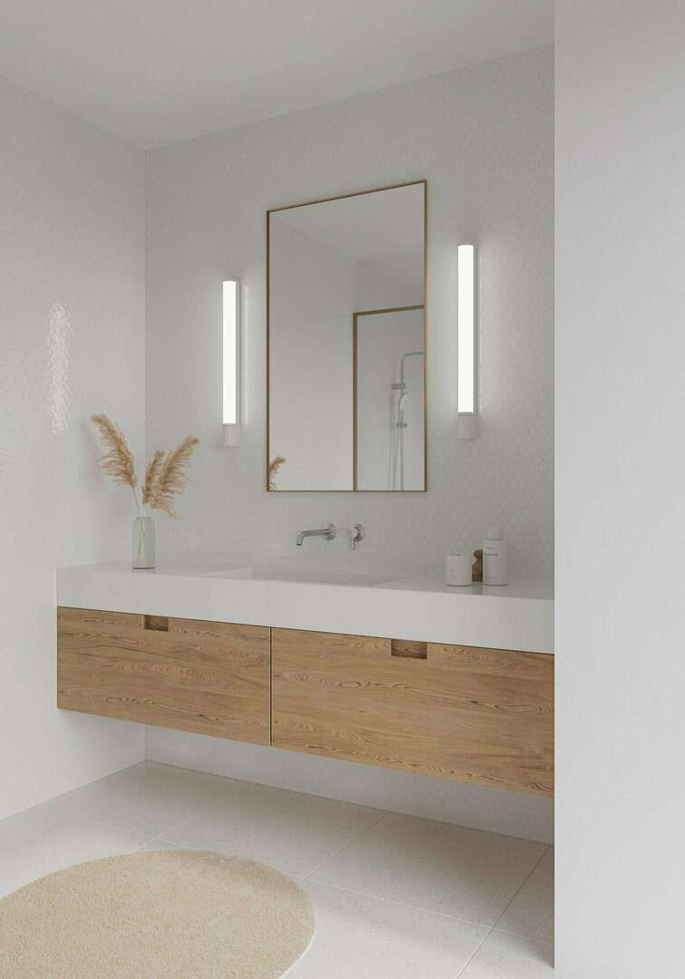 Kontrollera Malaika 68 vägglampa för badrum IP44 vit Nordlux Malaika 68 vägglampa för badrum IP44 vit Nordlux