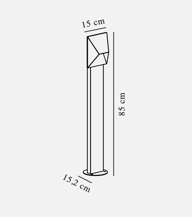 Förhandsvisning Pontio Garden Light stående trädgårdslampa 84cm galvaniserad Nordlux Pontio Garden Light stående trädgårdslampa 84cm galvaniserad Nordlux