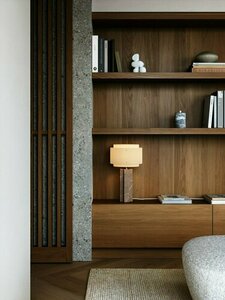 Beige Takai natt-/bordslampa från Nordlux small 1