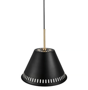 Hänglampa i furu Svart Nordlux small 1
