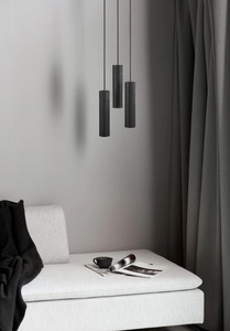 Tilo 3 taklampa svart Nordlux small 1