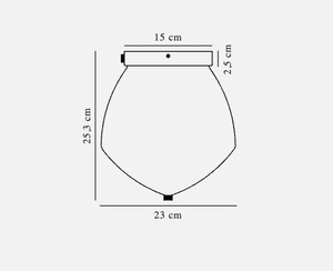 Nordlux Orbiform plafond – mässing och rökfärgat glas, E27, 23 cm small 3