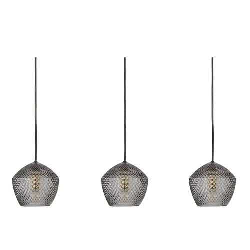 Kontrollera Orbiform 3-ljus pendellampa Rök Nordlux