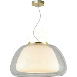 Nordlux Jelly pendellampa 39 cm – klarglas och vitt opalglas small 5