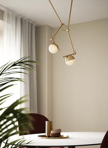 Kontrollera Contina vägglampa/plonk Mässing Nordlux