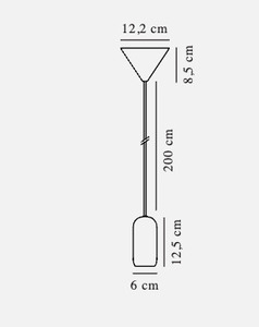 Notti pendellampa Svart Mocka Nordlux small 3