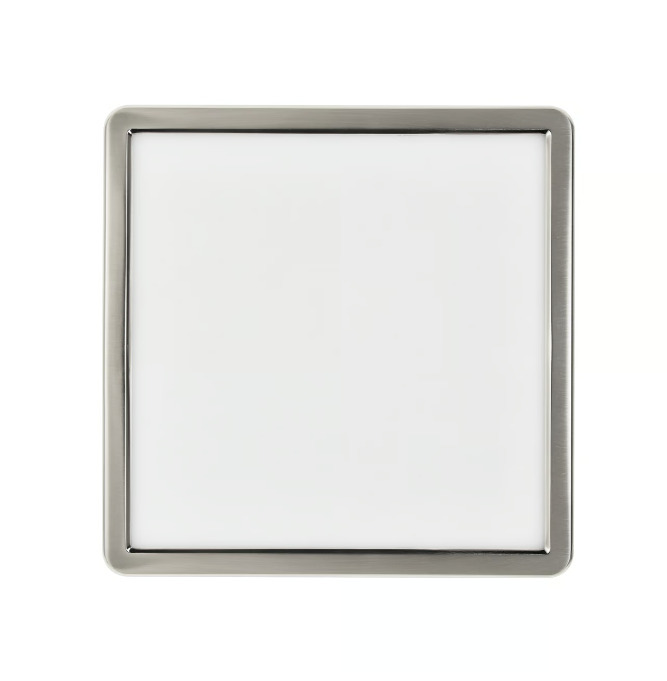 Utsikt Oja 29 kvadratisk plafond IP20 borstad nickel Nordlux Oja 29 kvadratisk plafond IP20 borstad nickel Nordlux