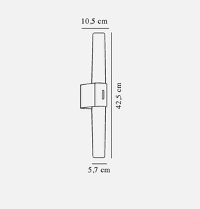 Helva dubbel vägglampa Krom Nordlux small 3