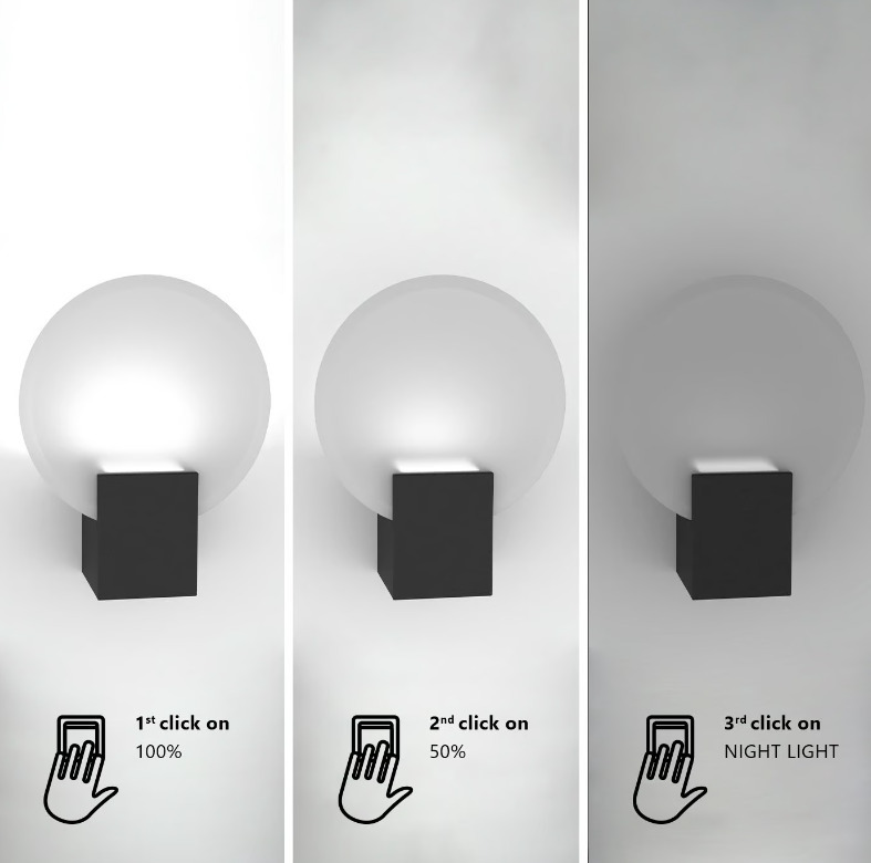 Förhandsvisning Hester vägglampa för badrum svart Nordlux Hester vägglampa för badrum svart Nordlux