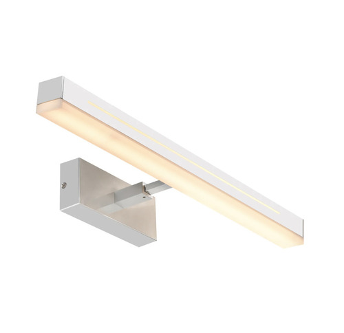Kontrollera Spegelarmatur Nordlux Otis 60 krom LED 17 W 1650 lm 3000 K IP44