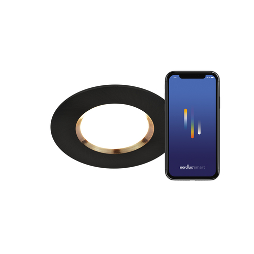 Kontrollera Dorado Smart 1-sats Svart Nordlux