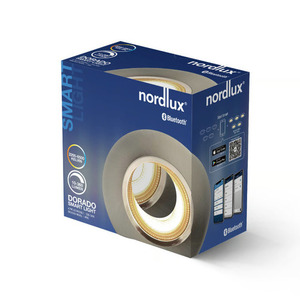 Dorado Smart 1-sats taklampor för badrum Nickel Nordlux 4 Dorado Smart 1-sats taklampor för badrum Nickel Nordlux small 4