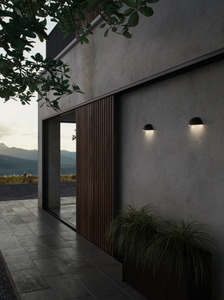 Arcus Smart vägglampa för utomhusbruk svart Nordlux small 3