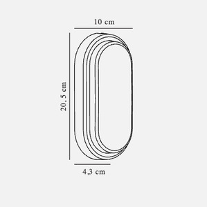 Cuba Energy Oval vägglampa för utomhusbruk vit Nordlux small 2