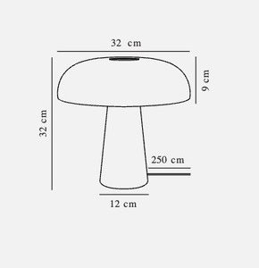 Bordslampa i blank vit marmor från Nordlux small 5