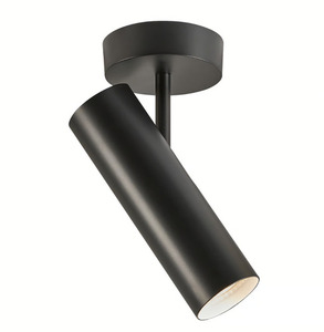 Taklampa spotlight Nordlux MIB 6 svart metall GU10, riktbart huvud small 1