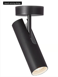 Taklampa spotlight Nordlux MIB 6 svart metall GU10, riktbart huvud small 0