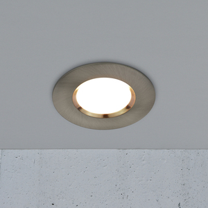 Nordlux Siege 2110370155 LED-infälld spotlight 3000 K nickel IP65 small 0
