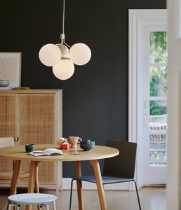 Ivona 4-ljus pendellampa i mässing från Nordlux small 4