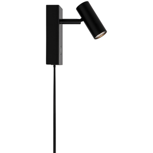Omari vägglampa Svart Nordlux small 3