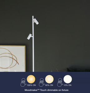 Omari golvlampa vit Nordlux small 2
