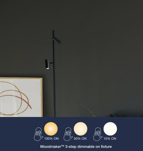 Omari golvlampa Svart Nordlux small 2