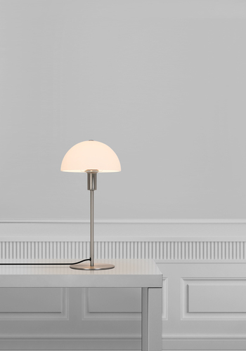 Kontrollera Ellen bordslampa Opal/Steel från Nordlux