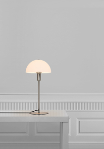 Nordlux Ellen 20 bordslampa i borstat stål, E14, 40 W small 0