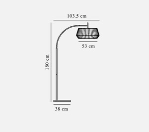 Dicte Vit Nordlux Golvlampa small 4