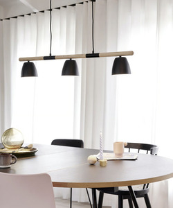 Theo 3 pendellampa svart Nordlux small 1