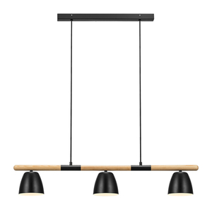 Theo 3 pendellampa svart Nordlux small 0