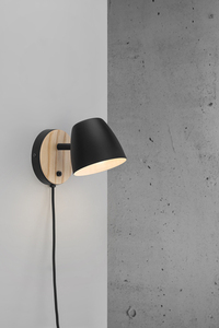 Theo vägglampa Svart Nordlux small 0