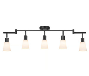 Cole 5-Rail Black/Opal taklampa från Nordlux small 0
