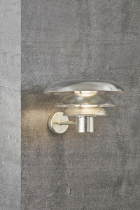 Kurnos 35 vägglampa Galv. Nordlux small 0