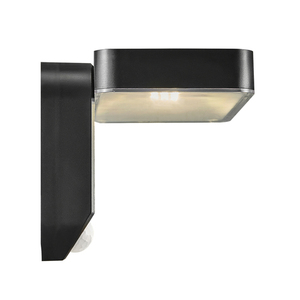Rica fyrkantig vägglampa Svart Nordlux small 1