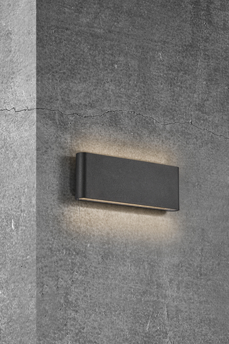 Kontrollera Kinver 26 vägglampa Svart Nordlux