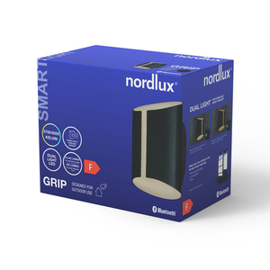 Grip Smart vägglampa Svart Nordlux small 5