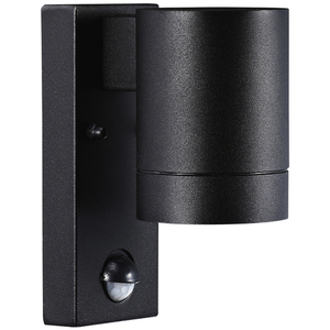 Utomhusvägglampa med rörelsesensor Tin Maxi svart Nordlux small 0