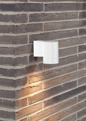 Kontrollera Tin Maxi vägglampa Vit Nordlux
