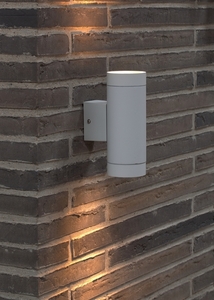Tin Maxi Dou. Nordlux Vit vägglampa small 0