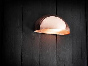 Scorpius vägglampa Koppar Nordlux small 1